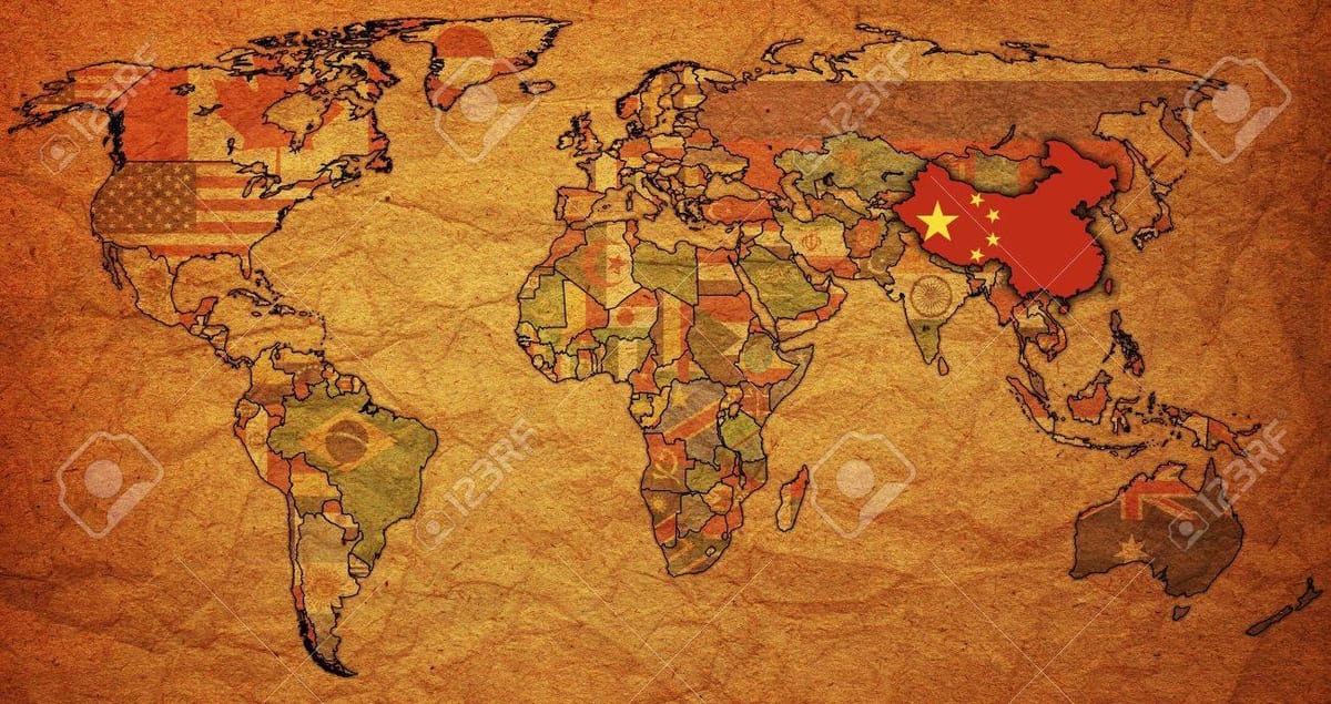 China ramani ya zamani