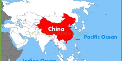 China asia ramani