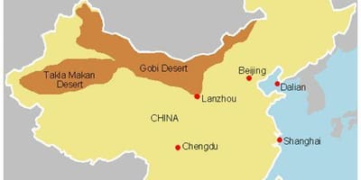 China ramani gobi desert