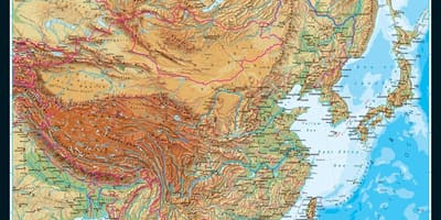 Topographic ramani China