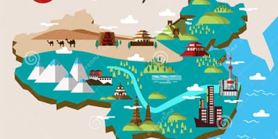 Kusafiri ramani ya China
