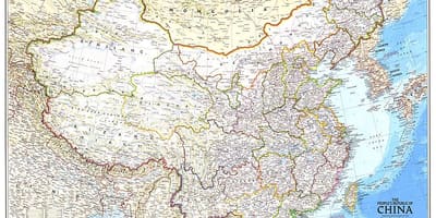 Ramani ya jamhuri ya China