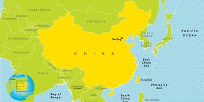 China ramani kwa ajili ya watoto