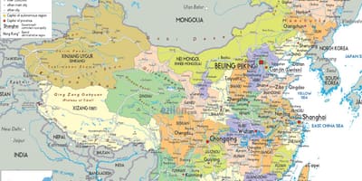 Kisiasa China ramani